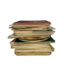 LOT of 62 GERMAN beer coasters bar advertising cardboard sign brewerania